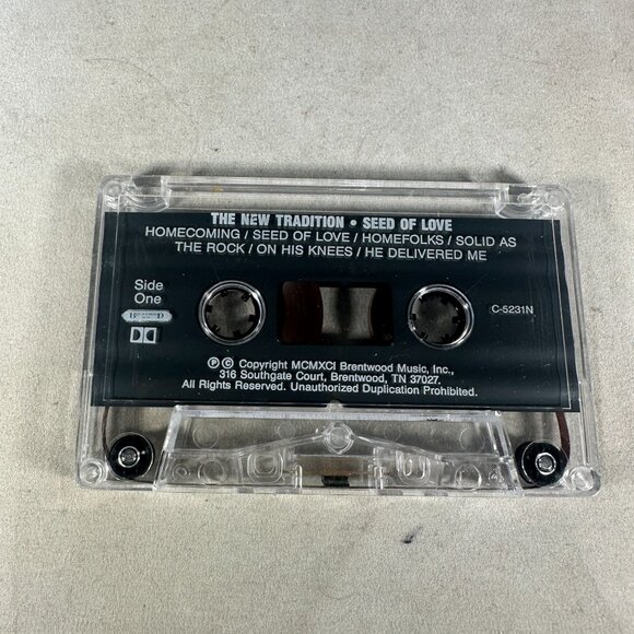 The New Tradition Seed Of Love Cassette 1991 Bluegrass Gospel Traditional Music - Picture 4 of 4